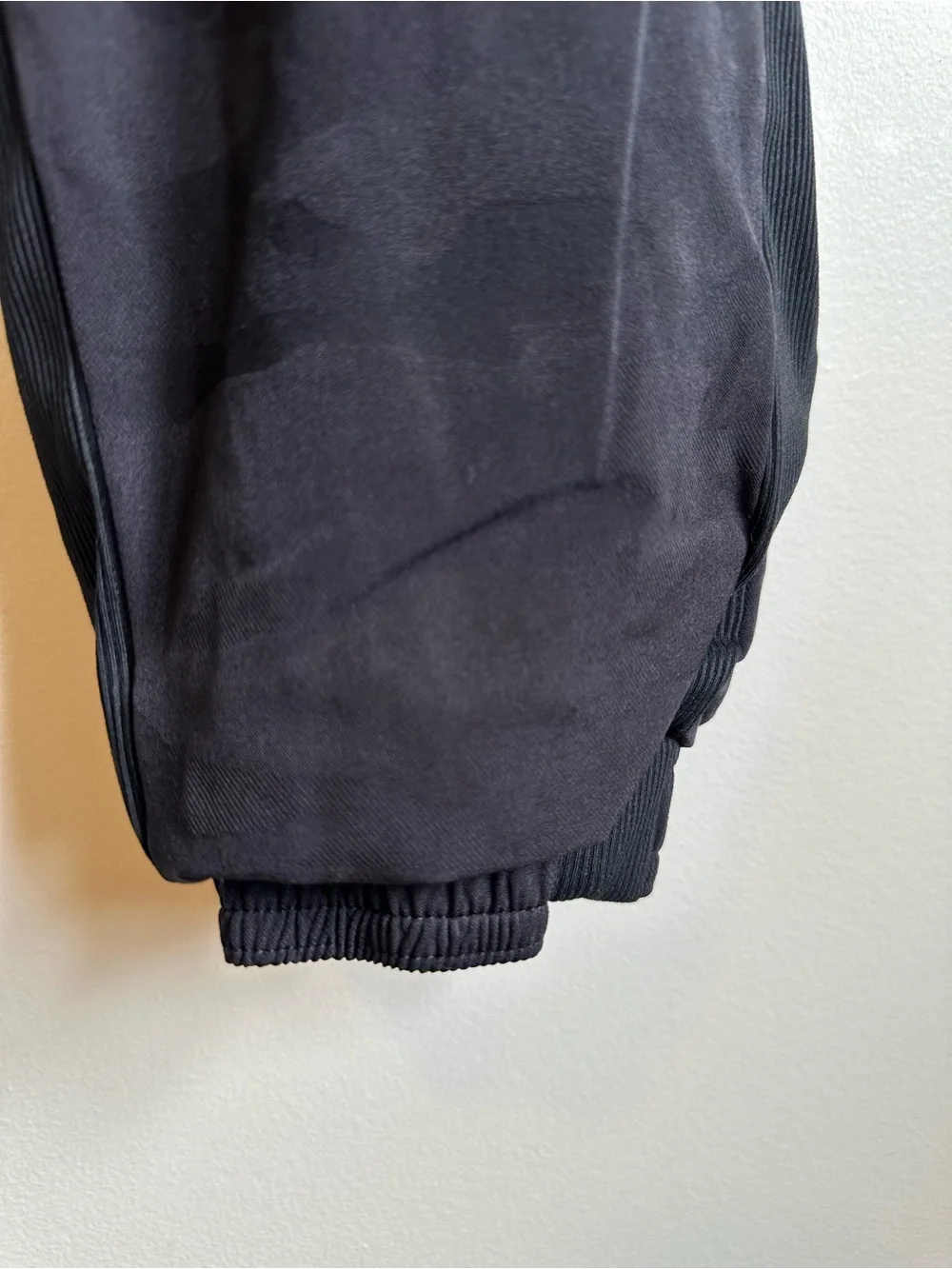 Athleta Brooklyn Camo Lined Joggers Womens 12 Black 985549 Athletic